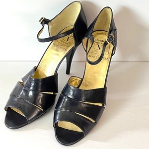 Valentino Navy Heels